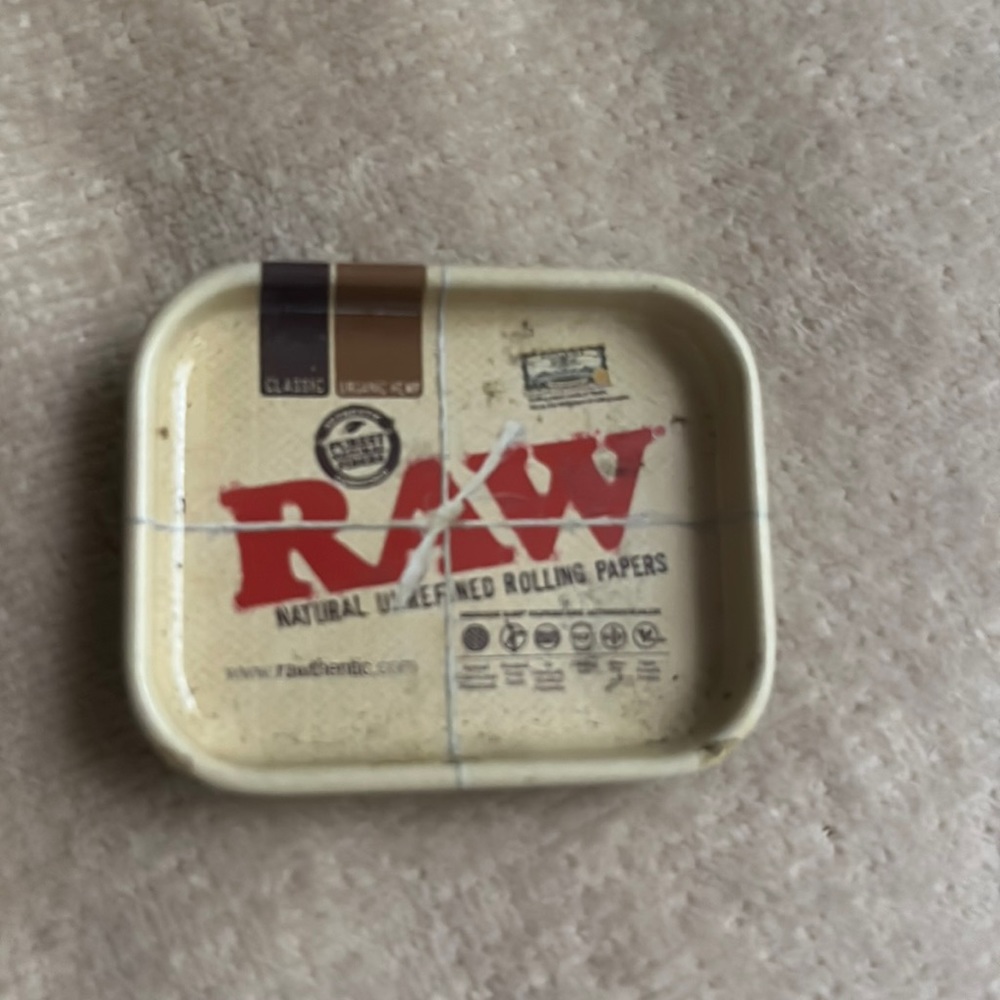 Raw Rolling Small Magnetic Tray